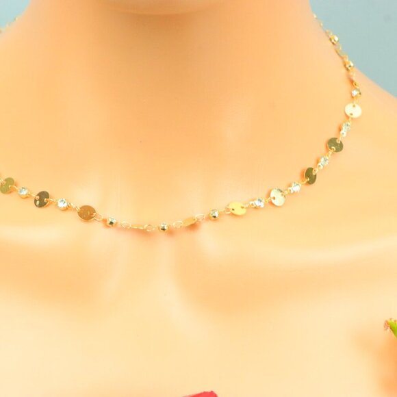 Delicate & Contemporary Necklace Chain, A Lovely Choice for Women, EVCH1645 - Picture 4 of 9